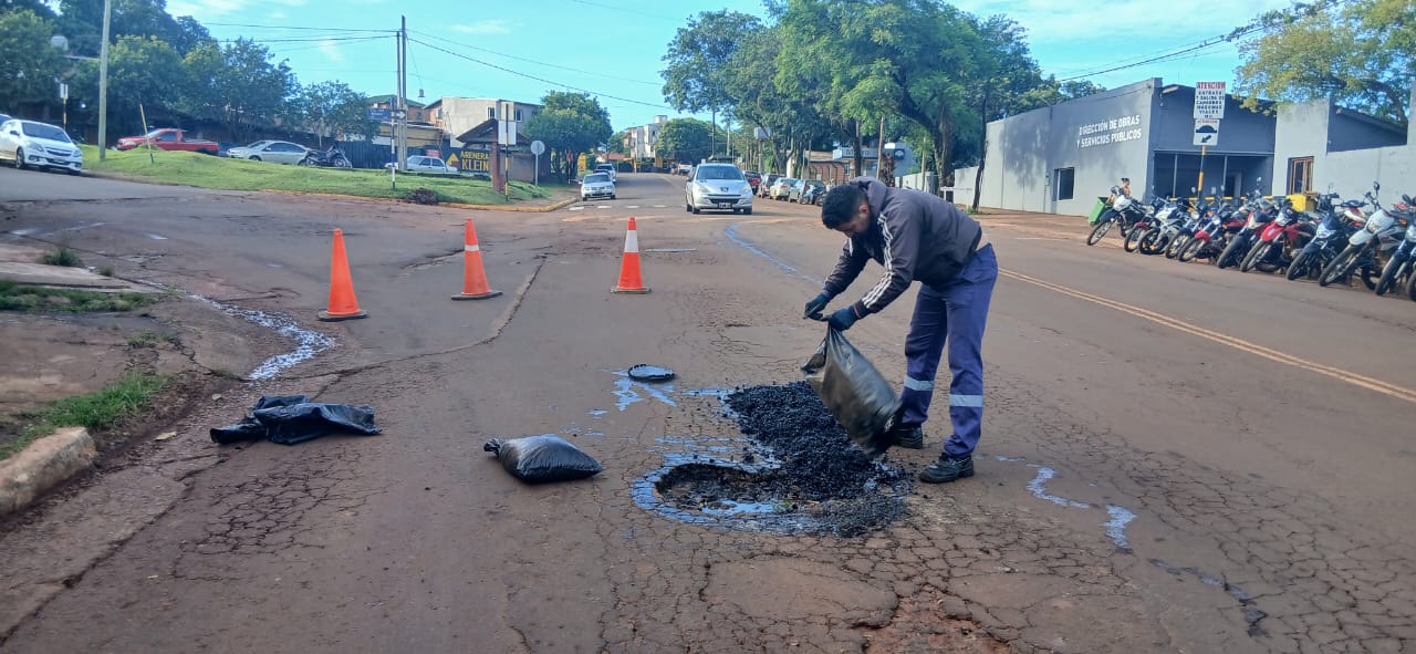 Continúan los arreglos de calles terradas en villa Stemberg y obras ...