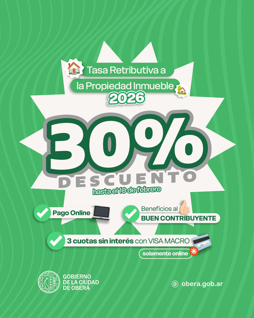 Tasa Retributiva a la Propiedad Inmueble 2026