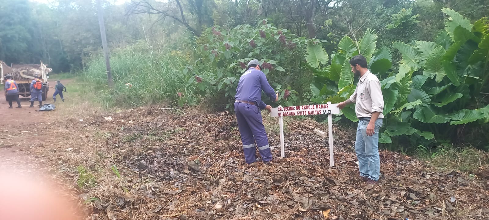 Intensifican tareas de limpieza y mantenimiento en distintos barrios de ...